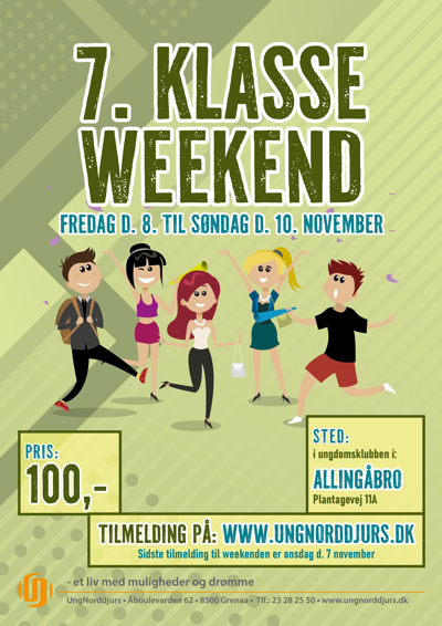 7. klasse weekend Allingåbro