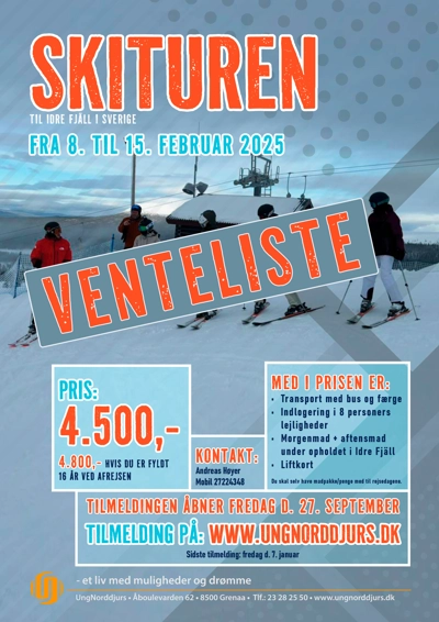 Venteliste skituren