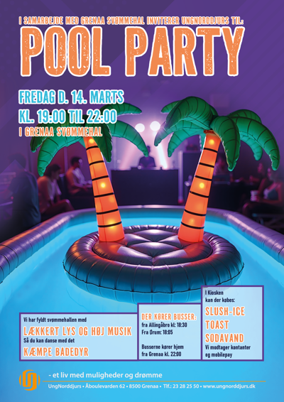 Plakat Pool Party